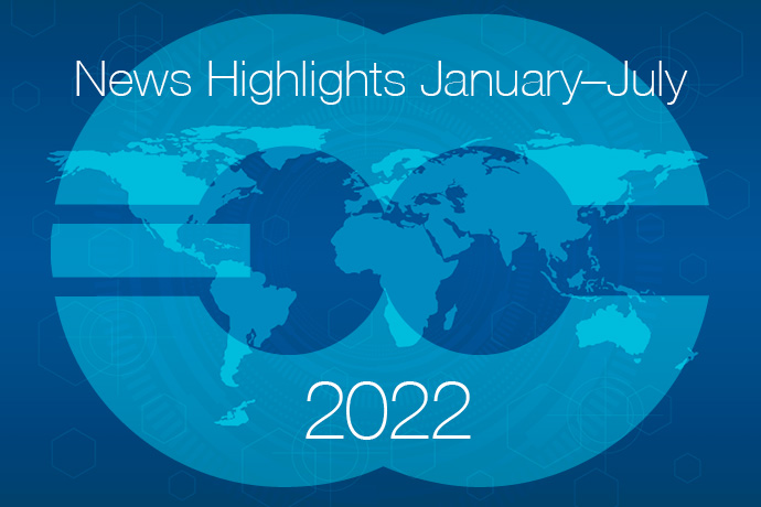 ECMWF news highlights Jan-Jul 2022