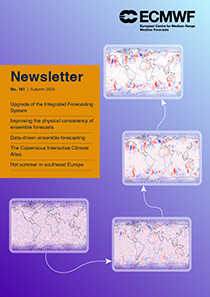 ECMWF Newsletter 181 cover