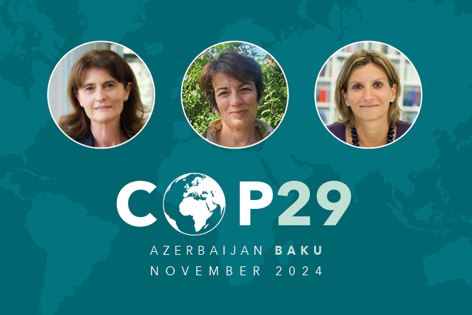 Three ECMWF Directors who participated in COP29