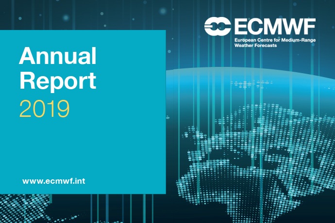 ECMWF Annual Report 2019 Cover image ECMWF Annual Report 2019 Cover image