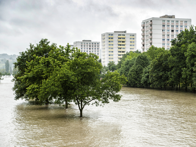 Flooding in the Balkans