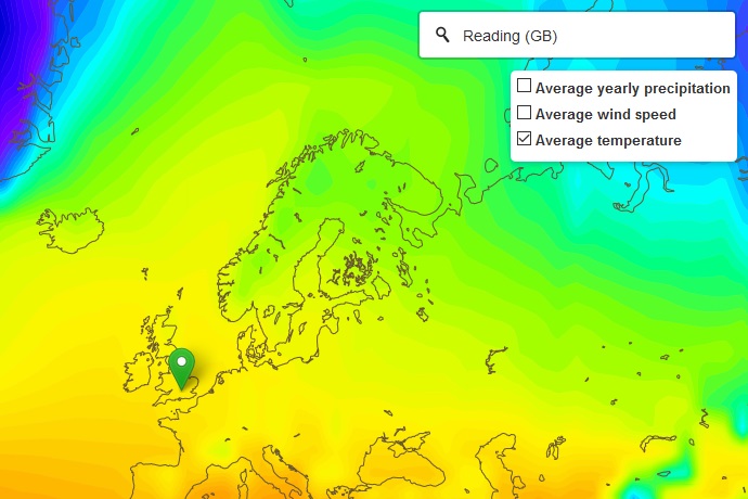ERA5 Explorer temperature map ERA5 Explorer temperature map