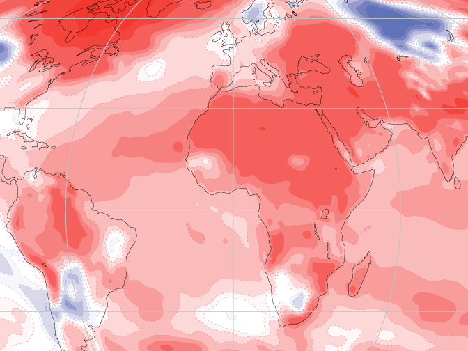 CERA-20C temperature anomalies 2010 CERA-20C temperature anomalies 2010