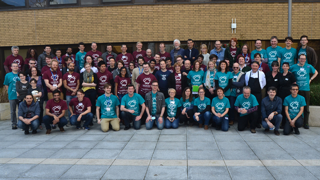 Open data hack group photo