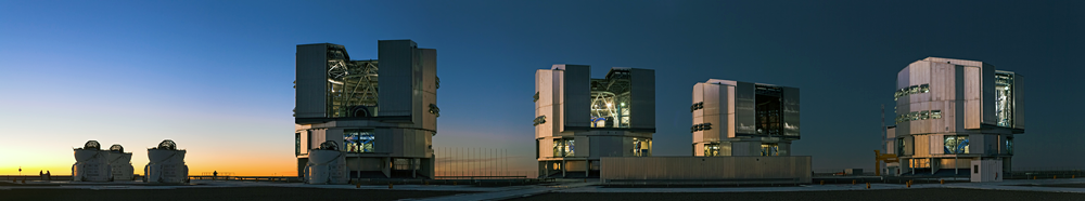 ESO telescopes at Paranal