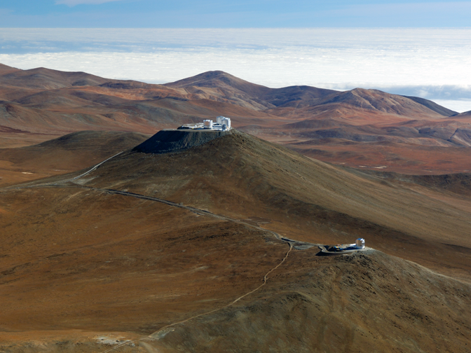 ESO telescopes at Paranal ESO telescopes at Paranal