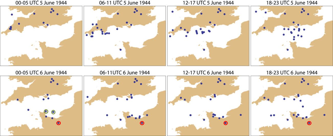 D-Day Weather Chart ECMWF