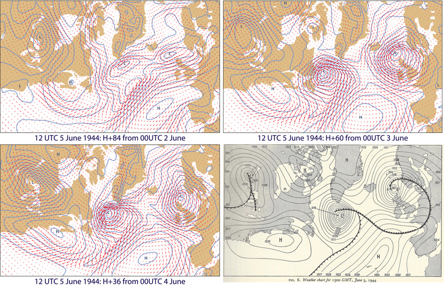 4 Day Weather Chart