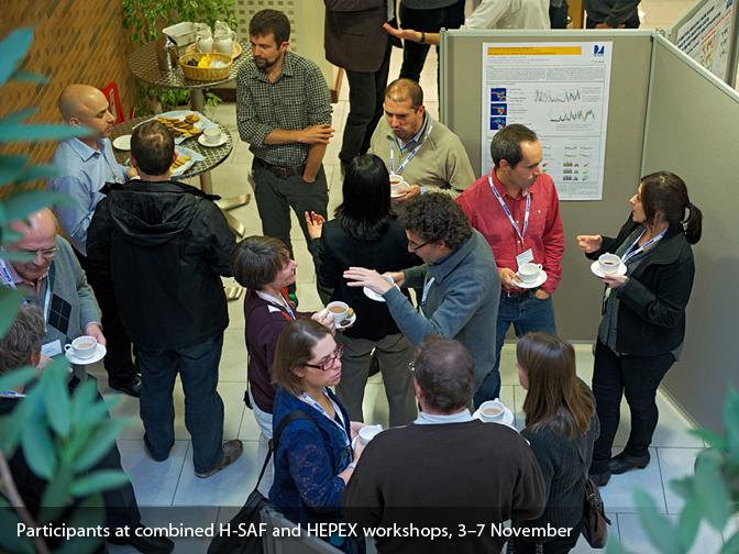 Participants at combined H-SAF and HEPEX workshops, 3–7 November