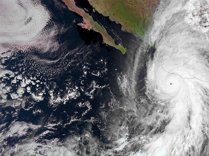 Hurricane Patricia, 23 October 2015 Hurricane Patricia, 23 October 2015