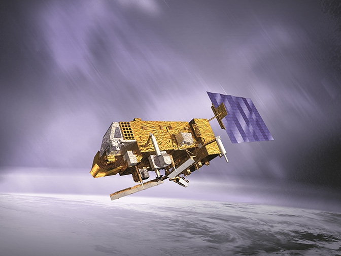 EUMETSAT Met-Op satellite EUMETSAT Met-Op satellite
