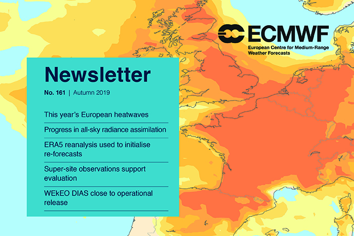 ECMWF Newsletter 161 cover ECMWF Newsletter 161 cover