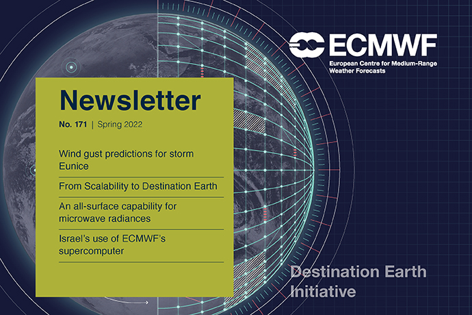 ECMWF Newsletter No. 171 cover image ECMWF Newsletter No. 171 cover image