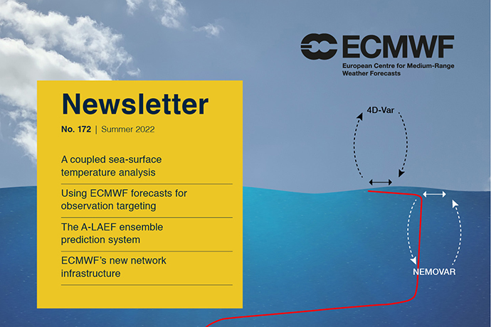 ECMWF Newsletter 172 cover ECMWF Newsletter 172 cover