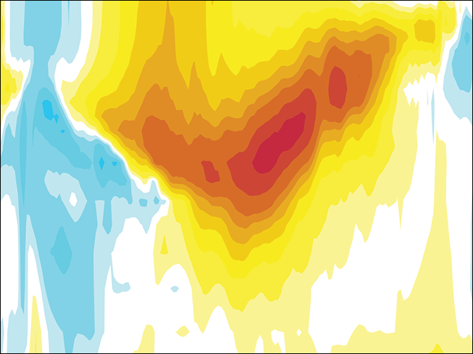 Pacific Ocean potential temperature chart Pacific Ocean potential temperature chart
