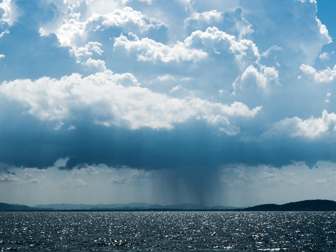 Cloud and rain