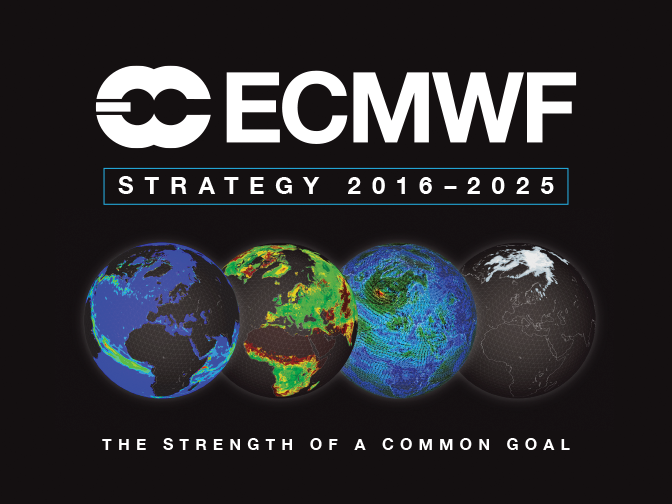 ECMWF Strategy document cover ECMWF Strategy document cover