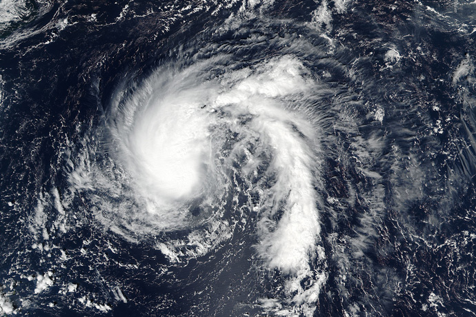 Tropical storm Karl on 23 September 2016 Tropical storm Karl on 23 September 2016