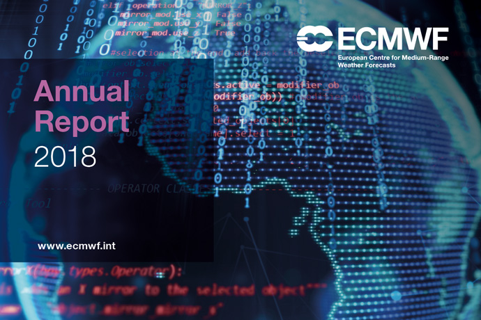 ECMWF Annual Report 2018 web image ECMWF Annual Report 2018 web image