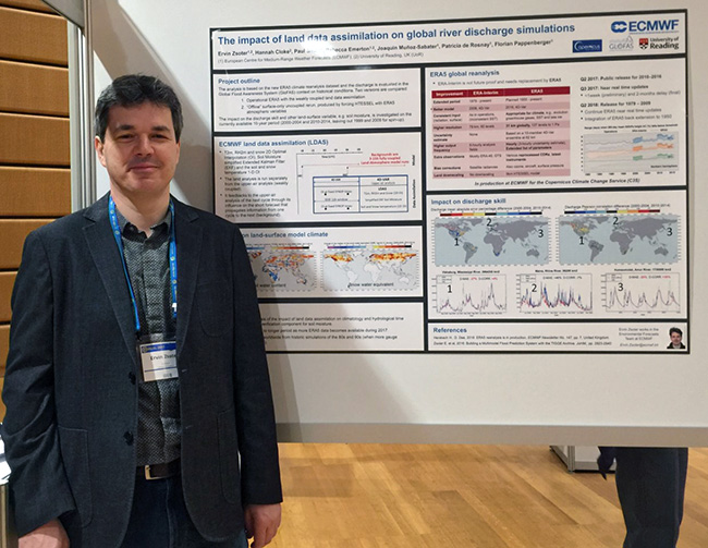 Ervin Zsoter at the EGU 2017