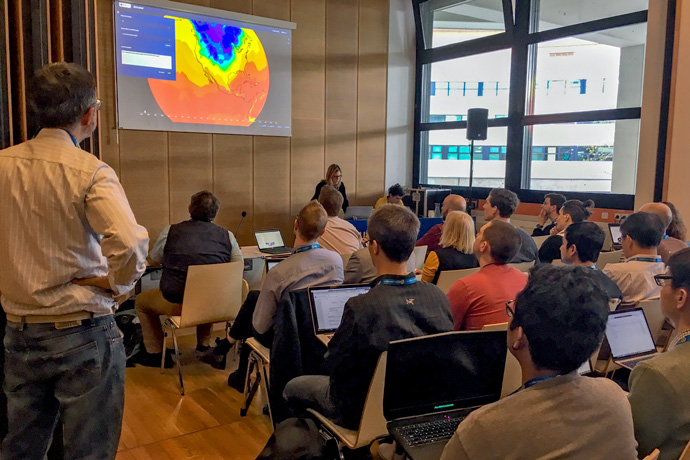 ECMWF data web services course at EGU 2018