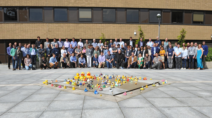 Group photo of UEF 2018 participants