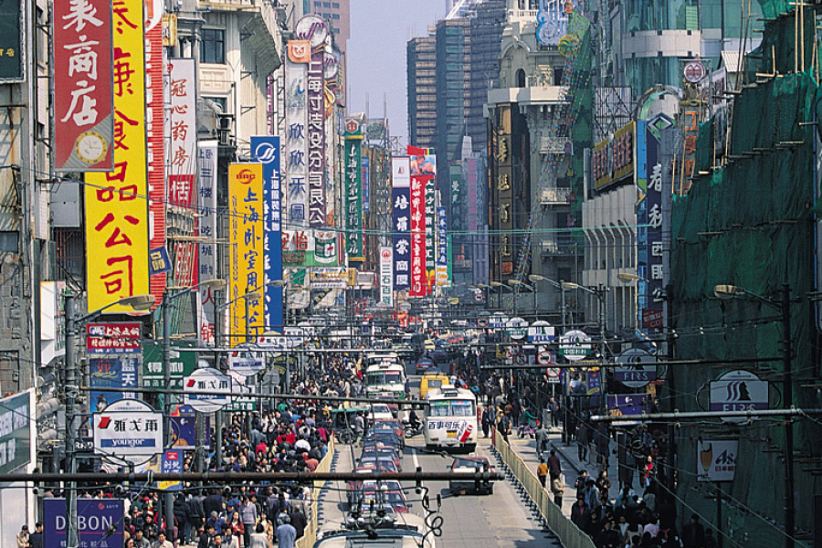 Street in Shanghai