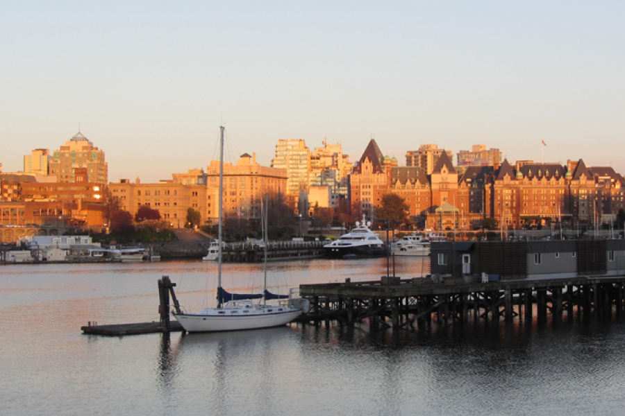 View of Victoria Canada