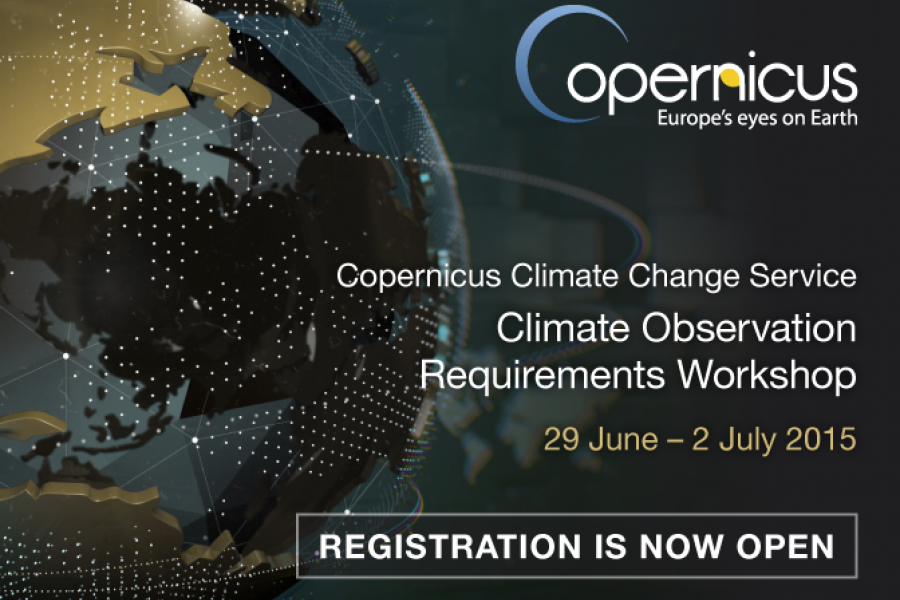 Copernicus Climate Observation Requirements Workshop Image