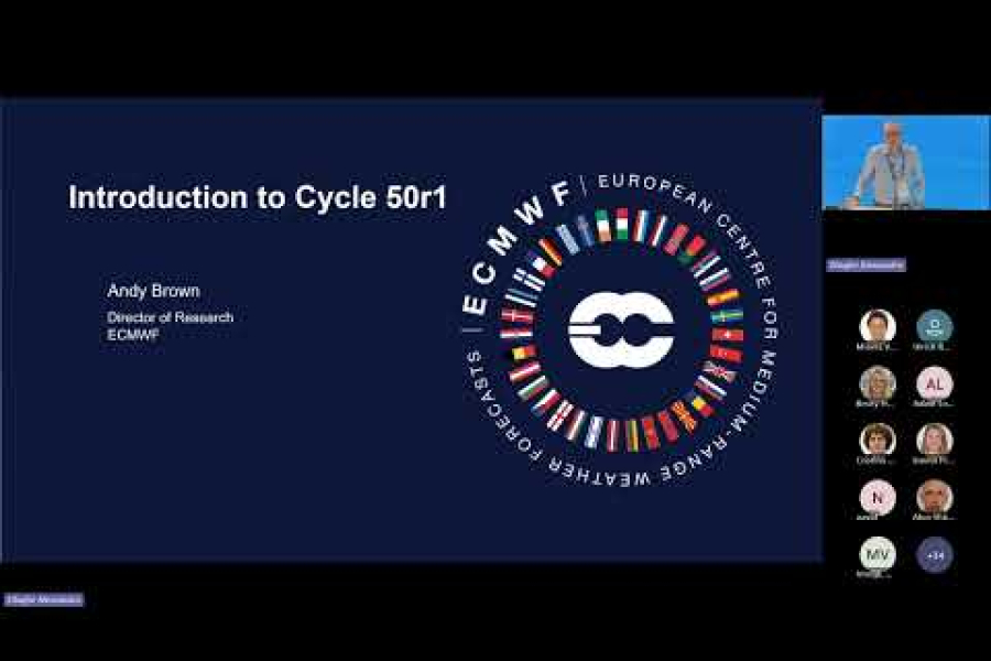 ECMWF IFS Cycle 50r1 webinar: Introduction to Cycle 50r1 - 15 September 2025