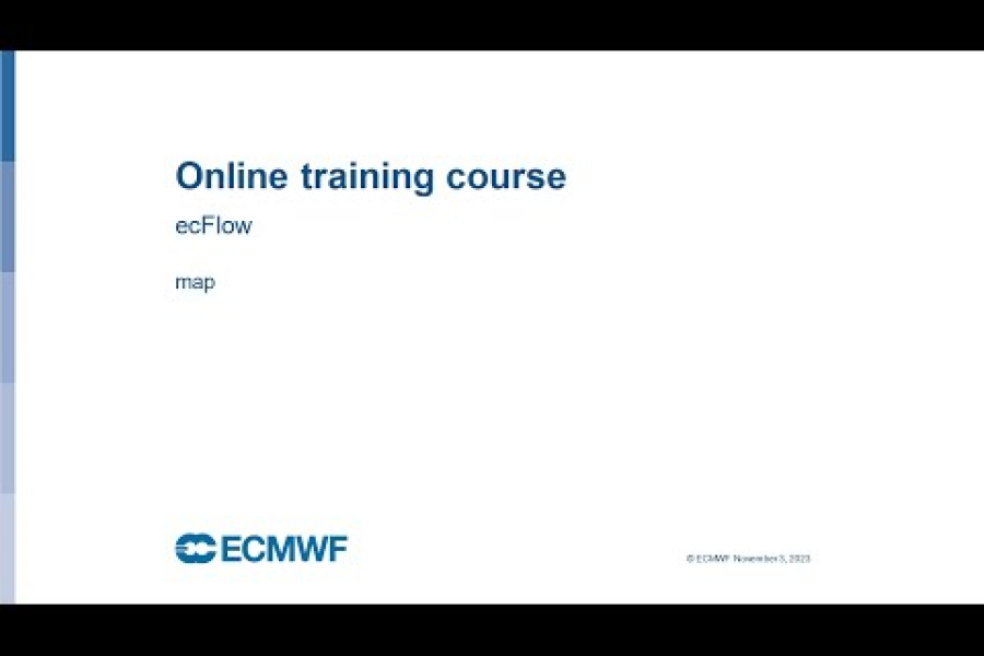Introduction to ECMWF computing services: ecFlow Part 1