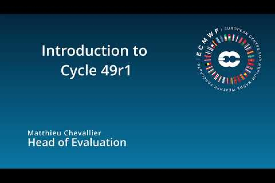 ECMWF IFS Cycle 49r1 webinar: Verification, new products and technical aspects - 11 June 2024