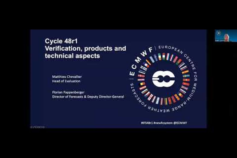 ECMWF IFS Cycle 48r1 webinar: Verification, new products and technical aspects - 15 March 2024