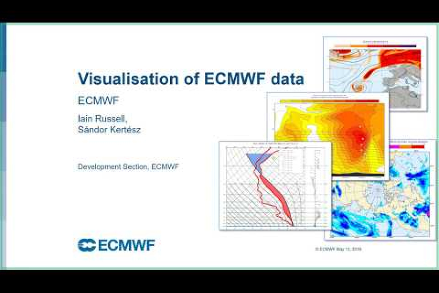 ECMWF Webinar: Visualisation of ECMWF data