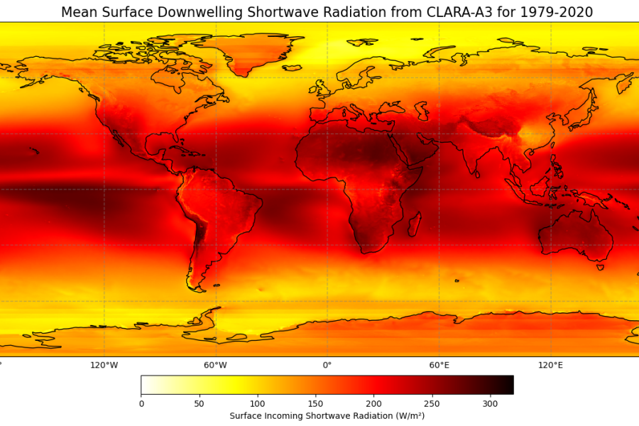 Calculation of global climatology and annual cycles of cloud fractional cover from EUMETSAT's CM SAF CLARA-A3 dataset
