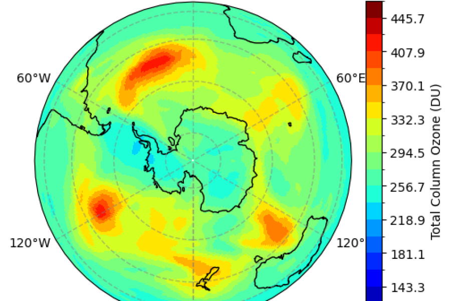Antarctic Ozone Hole Monitoring Tutorial