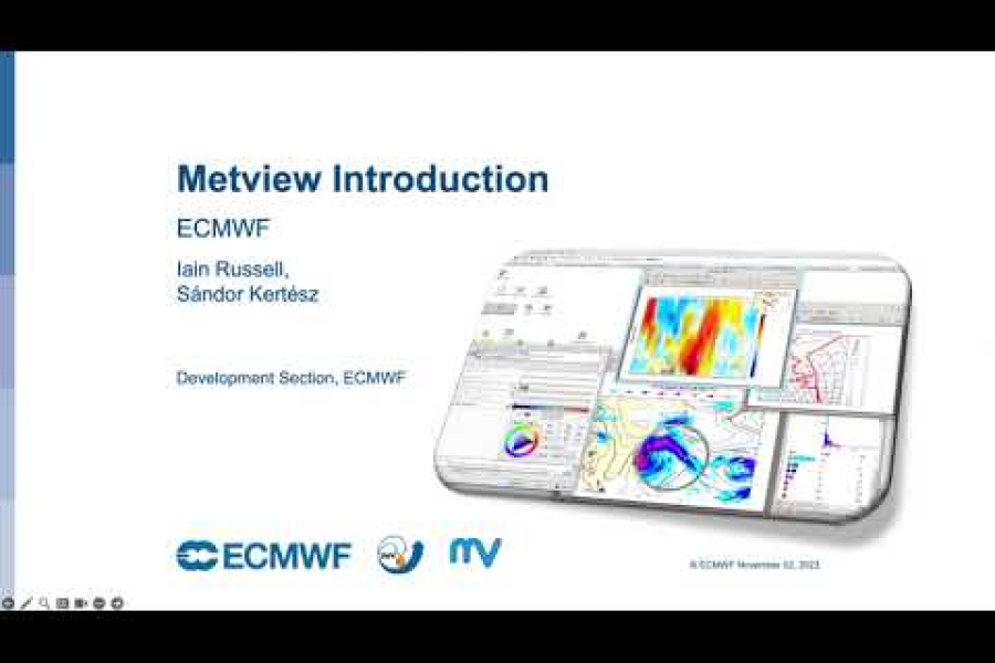 Introduction to ECMWF computing services: Metview