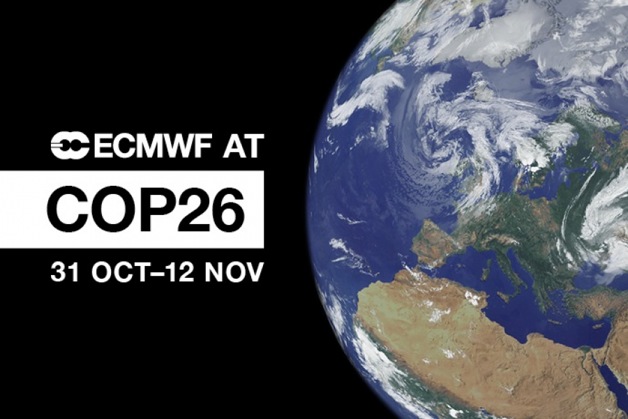 ECMWF at COP26 graphic