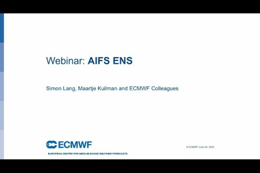 Introduction to AIFS ENS v1
