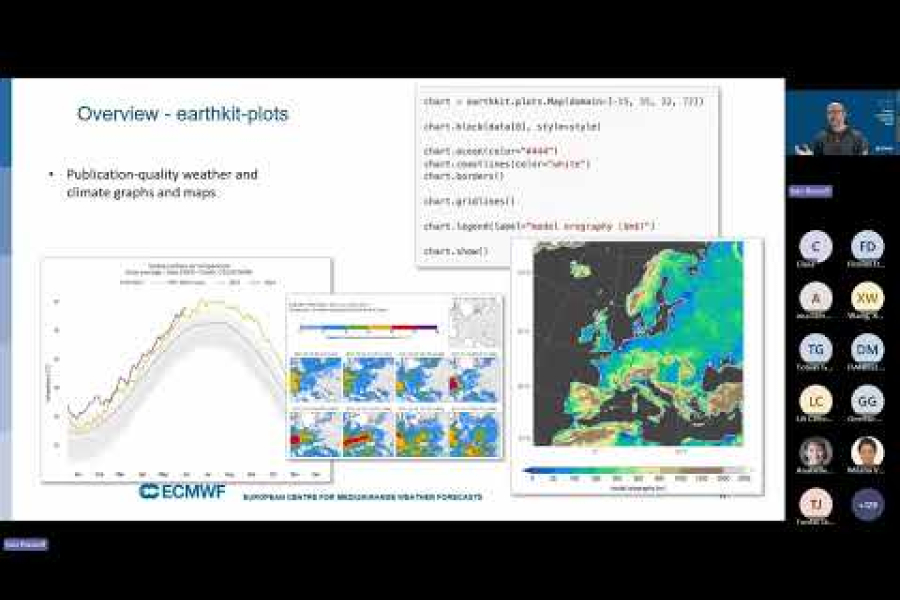 Online computing training week 2024 - EarthKit