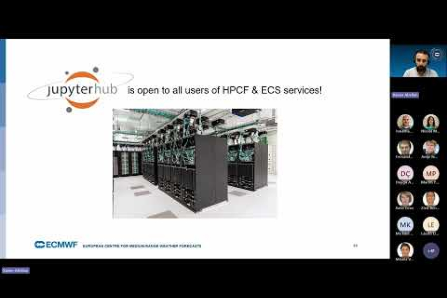 Online computing training week 2024 - JupyterHub on Atos