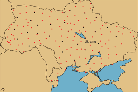 Extra weather station data from Ukraine (red dots in the map show the new locations) Extra weather station data from Ukraine (red dots in the map show the new locations)