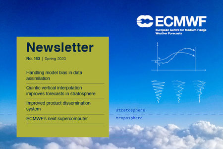 ECMWF Newsletter 163 cover ECMWF Newsletter 163 cover