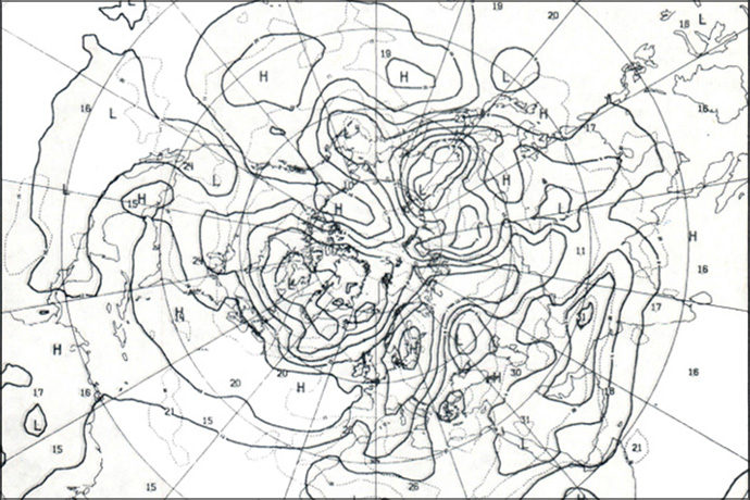 Extract from first ECMWF operational forecast Extract from first ECMWF operational forecast