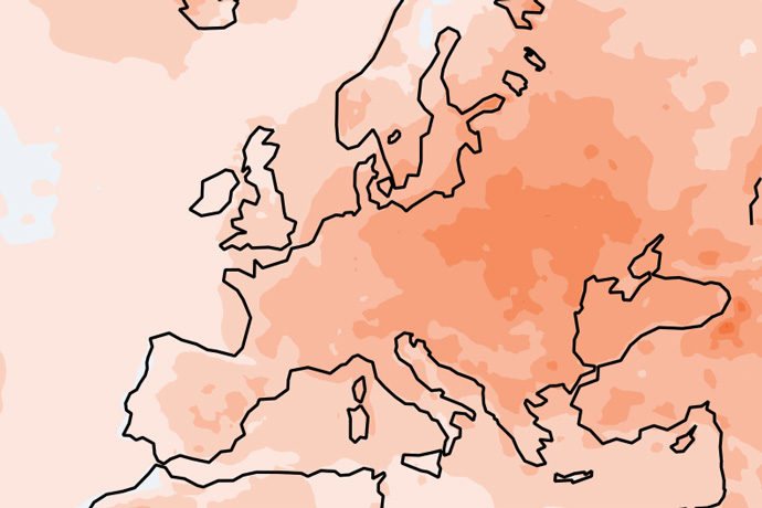 European State of the Climate 2019: temperature anomaly chart European State of the Climate 2019: temperature anomaly chart