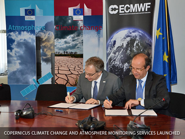 Copernicus Climate Change and Atmosphere Monitoring Services launched ...
