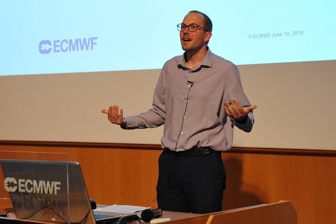 Florian Pappenberger at the observational campaigns workshop June 2019 Florian Pappenberger at the observational campaigns workshop June 2019