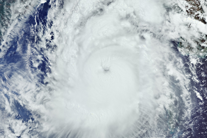 Cyclone Mocha from Space
