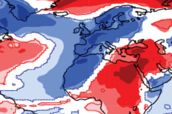 Example extended-range forecast