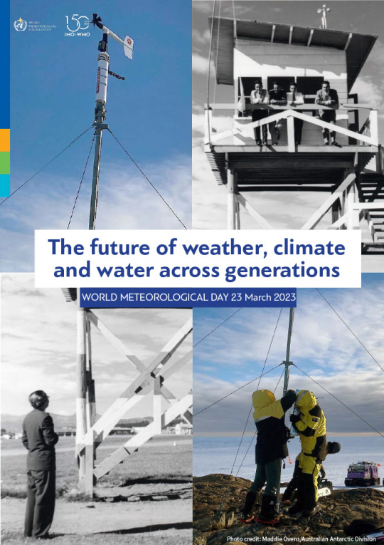 World Meteorological Day 2023 observations poster World Meteorological Day 2023 observations poster